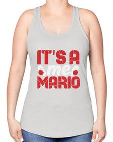 Its ame Mario 29# - video games -Racerback Tank