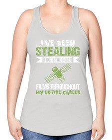 Ive been stealing from the alien 30# - ufo -Racerback Tank