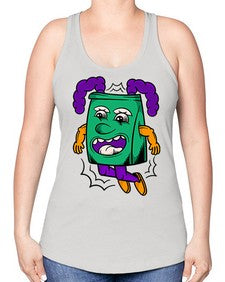 Jumping pouch 146# - cartoon general -Racerback Tank