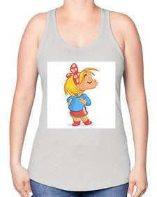 Kid 152# - cartoon general -Racerback Tank