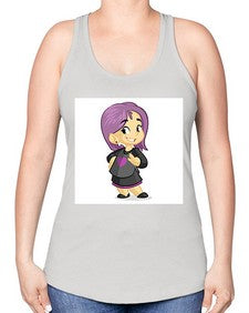 Kid 156# - cartoon general -Racerback Tank