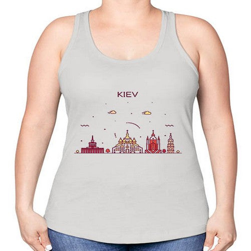 Kiev 1061# - cities -Racerback Tank