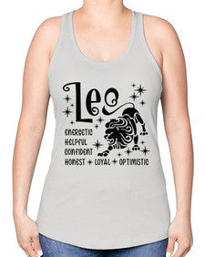 Leo 278# - leo -Racerback Tank