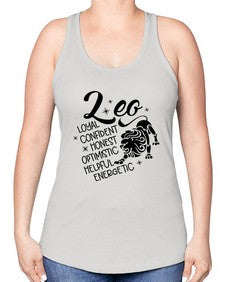 Leo 282# - leo -Racerback Tank