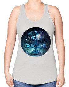 Libra 314# - libra -Racerback Tank