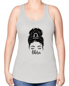 Libra Woman - libra -Racerback Tank