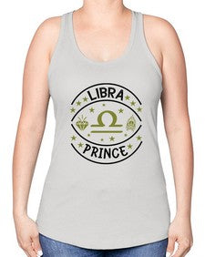 Libra prince 325# - libra -Racerback Tank