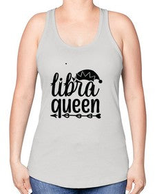 Libra queen 326# - libra -Racerback Tank