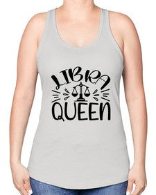 Libra queen 328# - libra -Racerback Tank