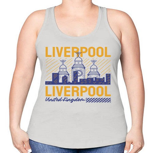 Liverpool 1152# - cities -Racerback Tank