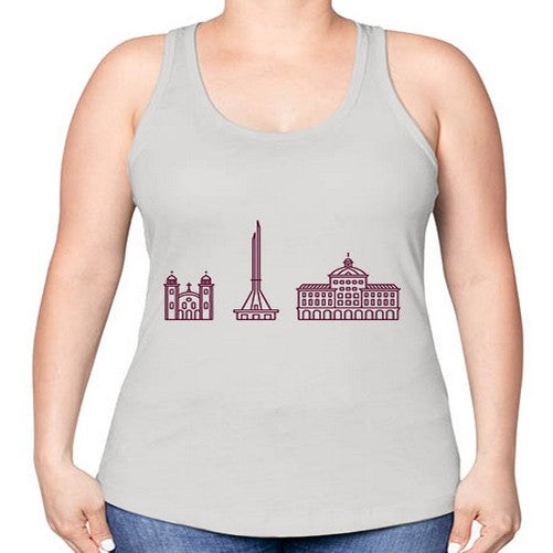 Luanda 1179# - cities -Racerback Tank