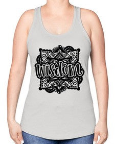 Mandala Wisdom 765# - mandala -Racerback Tank