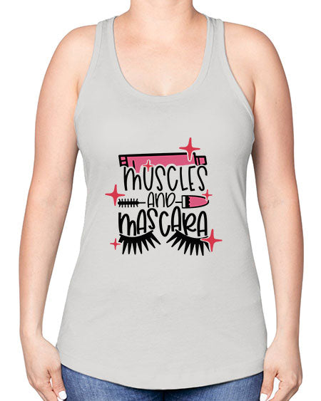 Muscles And Mascara Style 36# - beauty - fashion -Racerback Tank