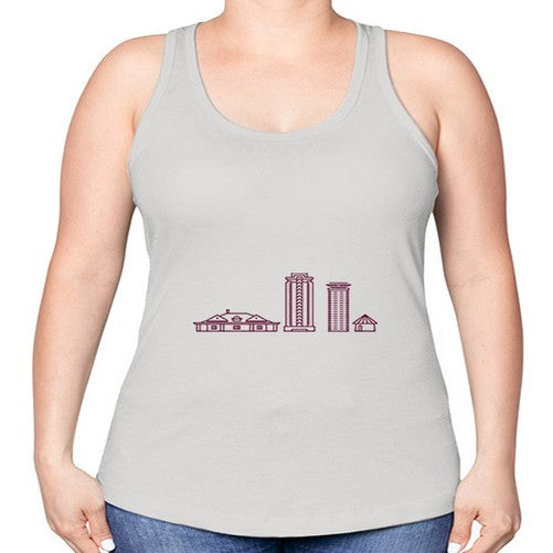 Nairobi 1403# - cities -Racerback Tank