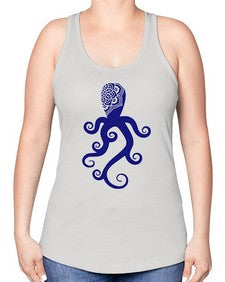 OctopusMandalaPNG 960# - mandala -Racerback Tank