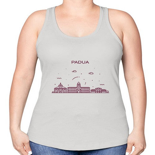 Padua 1563# - cities -Racerback Tank