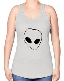 Pocket Alien 22# - ufo -Racerback Tank