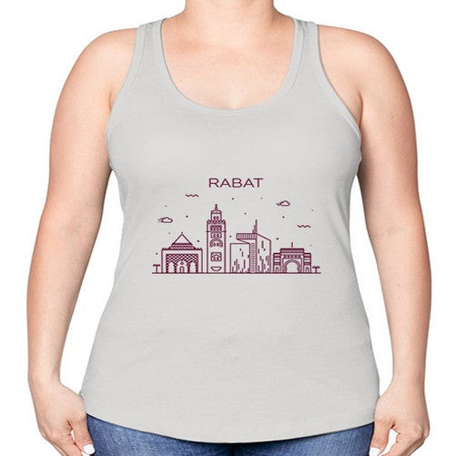 Rabat 1704# - cities -Racerback Tank
