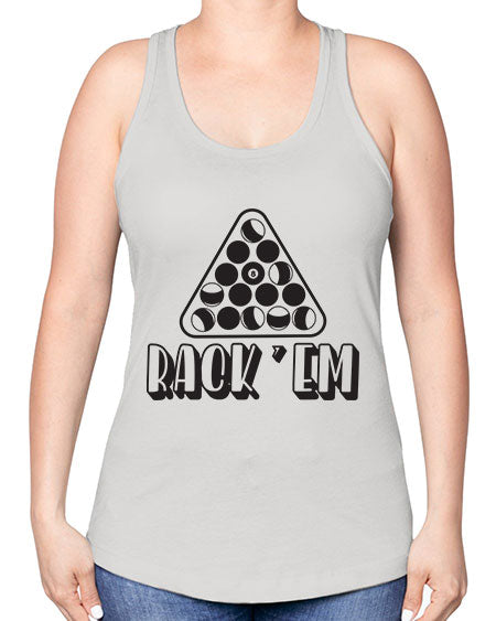 Rack em 558# - billards -Racerback Tank