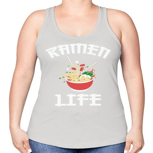 Ramen Noodle Anime Ramen Life 281# - anime -Racerback Tank