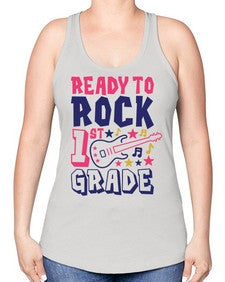 Ready To Rock first 730# - first grade -Racerback Tank