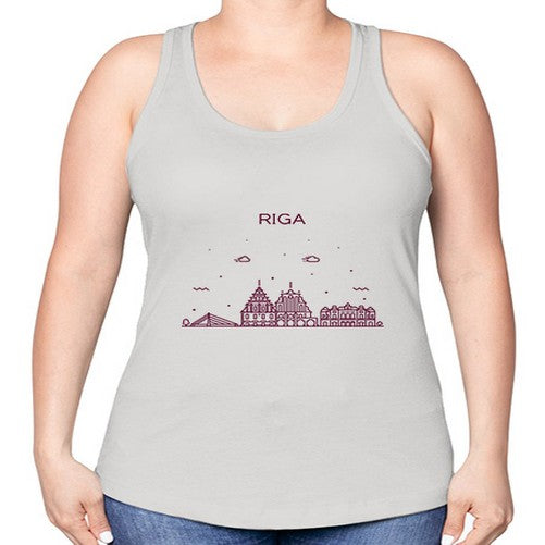 Riga 1727# - cities -Racerback Tank