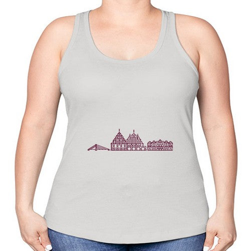Riga 1728# - cities -Racerback Tank