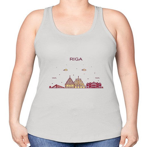 Riga 1729# - cities -Racerback Tank