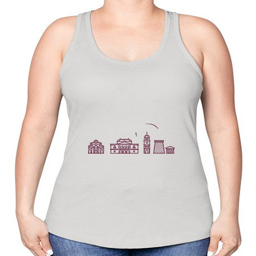 Rijeka 1731# - cities -Racerback Tank
