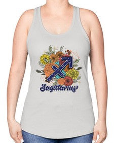 Sagittarius 130# - sagittarius -Racerback Tank