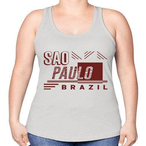 Sao Paulo 1798# - cities -Racerback Tank