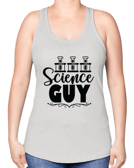 Science Guy 118# - general science -Racerback Tank