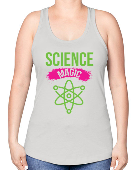Science Magic 69# - general science -Racerback Tank