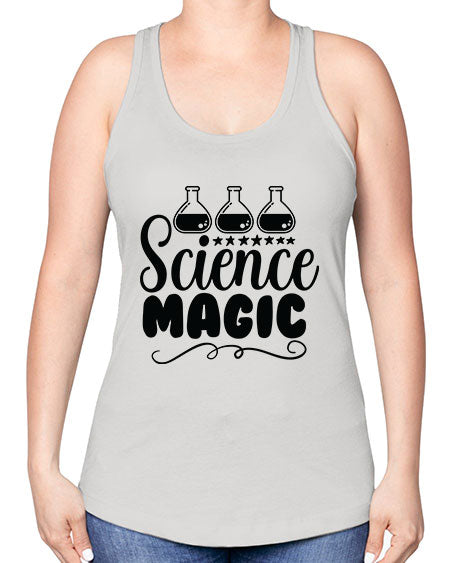 Science Magic 73# - general science -Racerback Tank