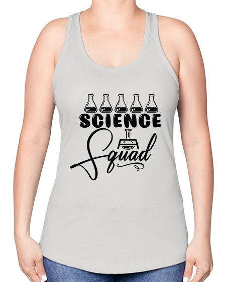 Science Squad 55# - general science -Racerback Tank