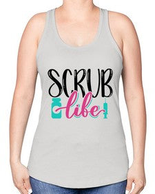 Scrub Life Style Style 1383# - nurse -Racerback Tank