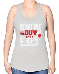 Send me outwith a bang 44# - video games -Racerback Tank