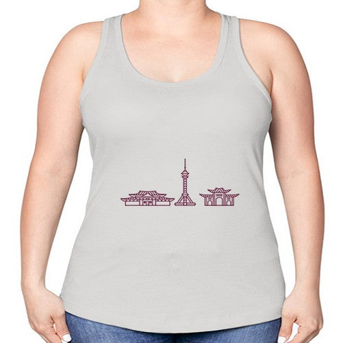 Shijiazhuang 1836# - cities -Racerback Tank