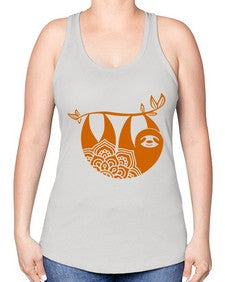 SlothMandala 1076# - mandala -Racerback Tank