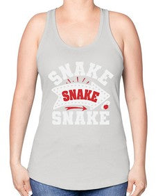 Snake Snake SNAKE 45# - video games -Racerback Tank