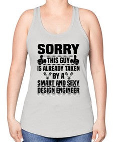 Sorry Style 1419# - engineer -Racerback Tank