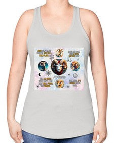 Straight Aries 469# - aries -Racerback Tank