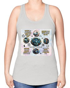 Straight Saggitarius 476# - sagittarius -Racerback Tank