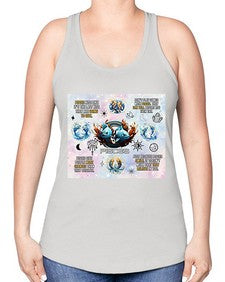 Straight pisces 475# - pisces -Racerback Tank