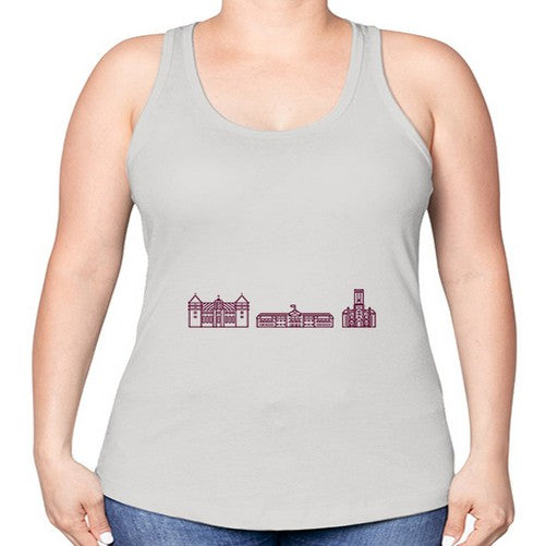 Stuttgart 1900# - cities -Racerback Tank