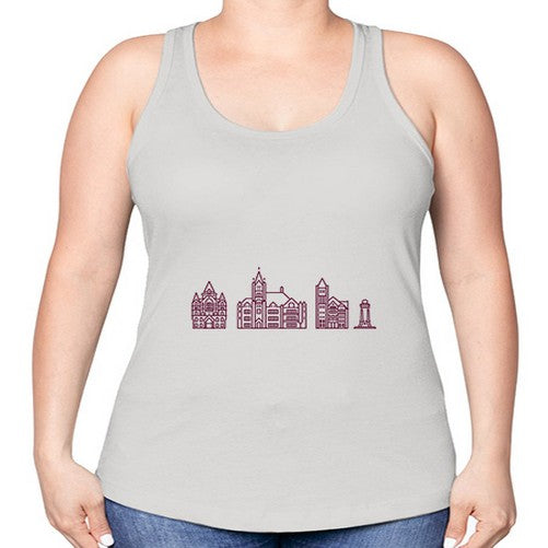 SyracuseNY 1925# - cities -Racerback Tank