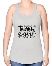 Taurus girl 499# - taurus -Racerback Tank