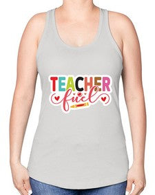 Teacher Fuel 1451# - teacher -Racerback Tank