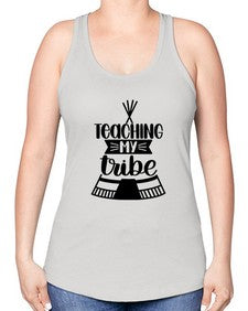 Teaching My Tribe Style 1487# - teacher -Racerback Tank