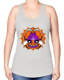 The super egg 253# - cartoon general -Racerback Tank